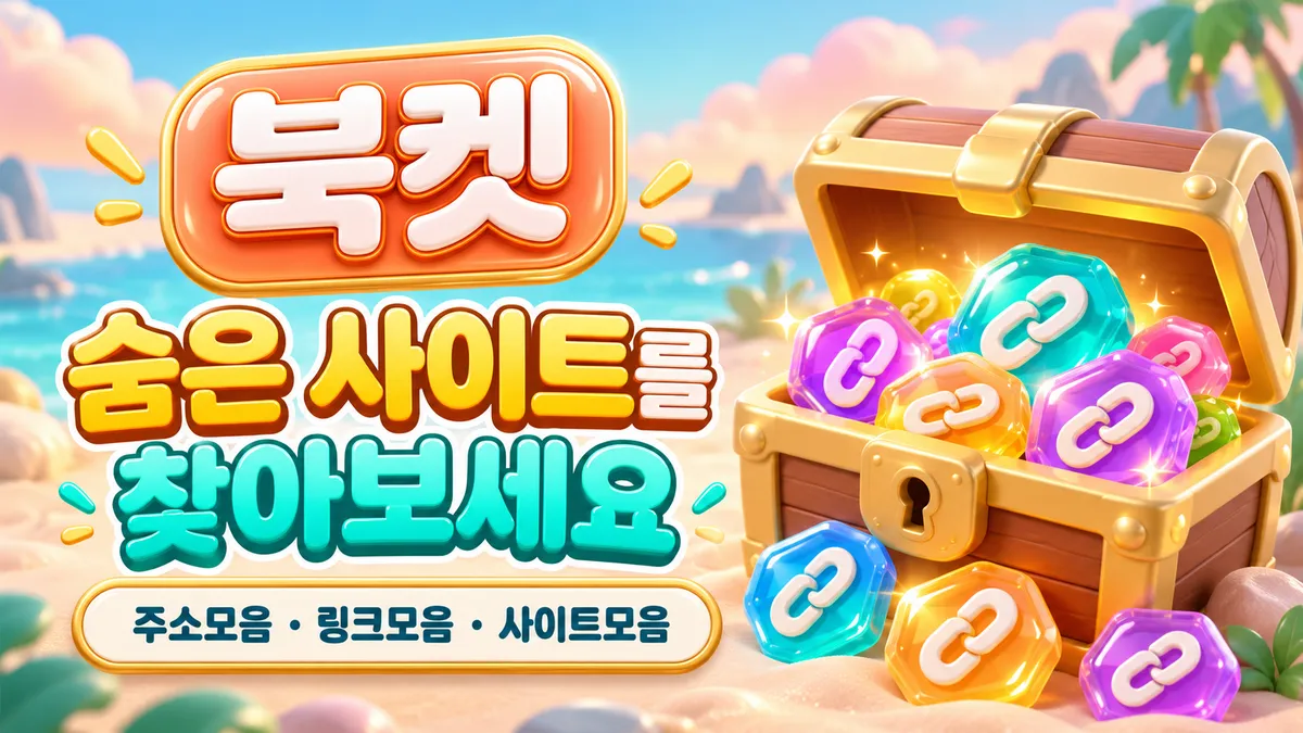 북켓 숨은 사이트를 찾아보세요